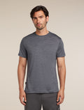 Men's Merino Blend 125 Cool-Lite™ Sphere Short Sleeve T-Shirt Midnight Navy Heather - 1