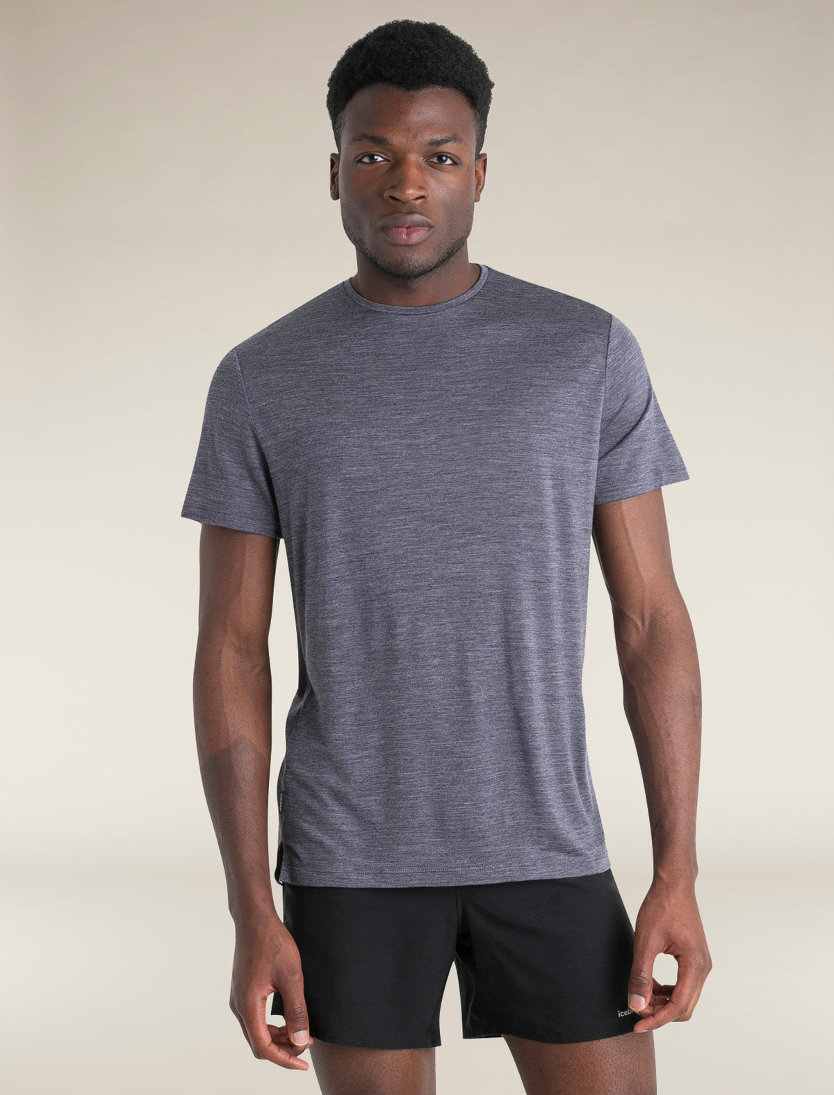 T-shirt 125 Cool-Lite™ – Sphere III en mélange de mérinos Men's Midnight Navy Heather - 1