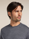 Men's Merino Blend 125 Cool-Lite™ Sphere Short Sleeve T-Shirt Midnight Navy Heather - 5