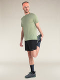 Men's Merino Blend 125 Cool-Lite™ Sphere Short Sleeve T-Shirt Oil/Black/Silver - 4