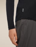 Women's Merino Blend 125 Cool-Lite™ Sphere Long Sleeve T-Shirt Black - 7