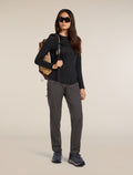 Women's Merino Blend 125 Cool-Lite™ Sphere Long Sleeve T-Shirt Black - 4