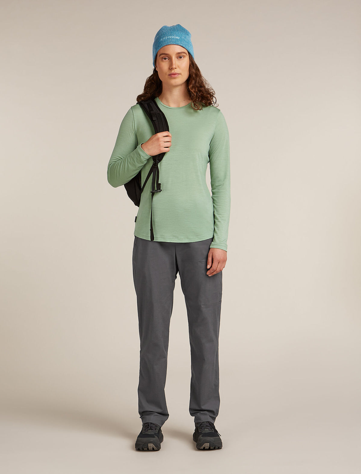 Women's Merino Blend 125 Cool-Lite™ Sphere Long Sleeve T-Shirt Seaglass - 4