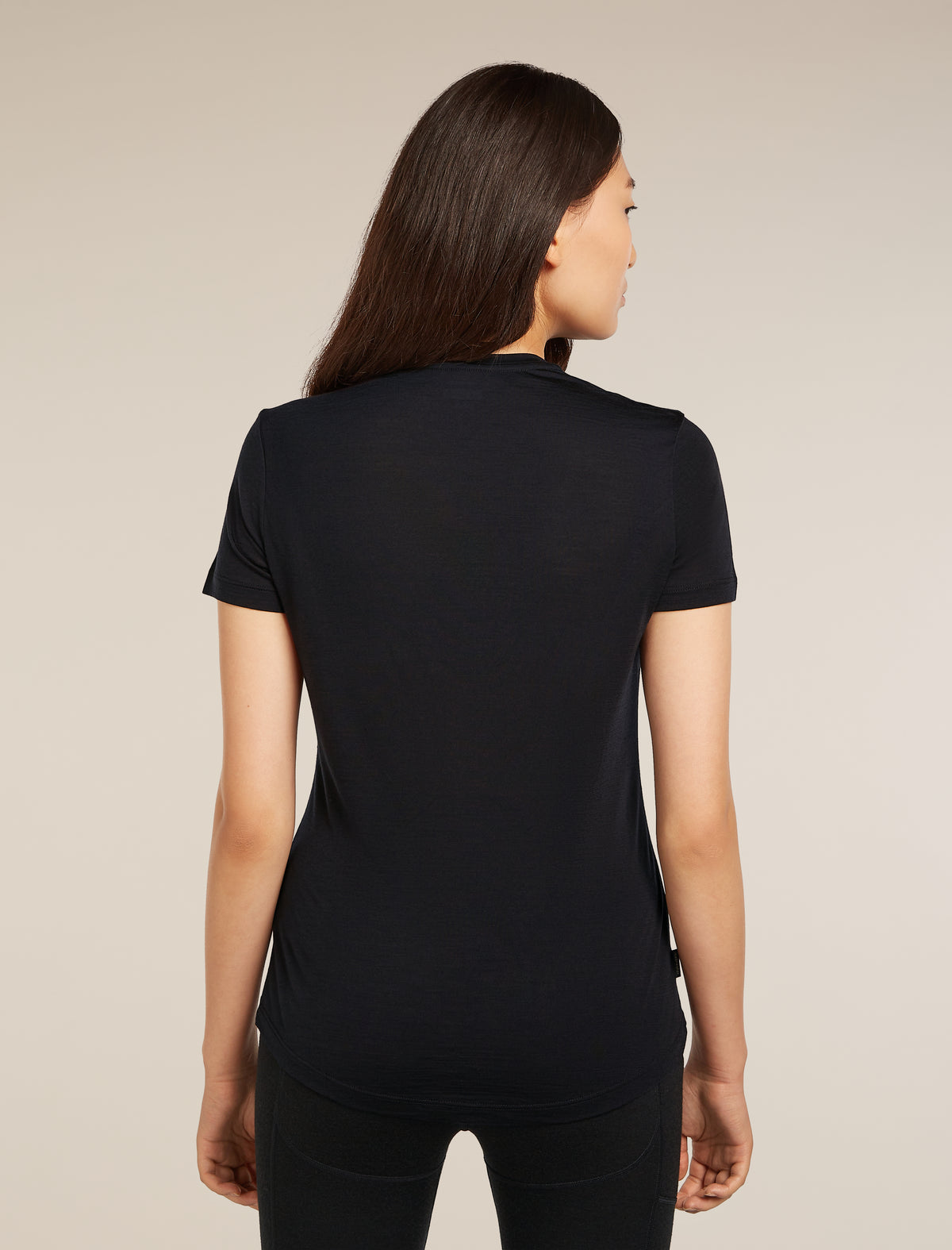 Women's Merino Blend 125 Cool-Lite™ Sphere Short Sleeve T-Shirt Black - 2
