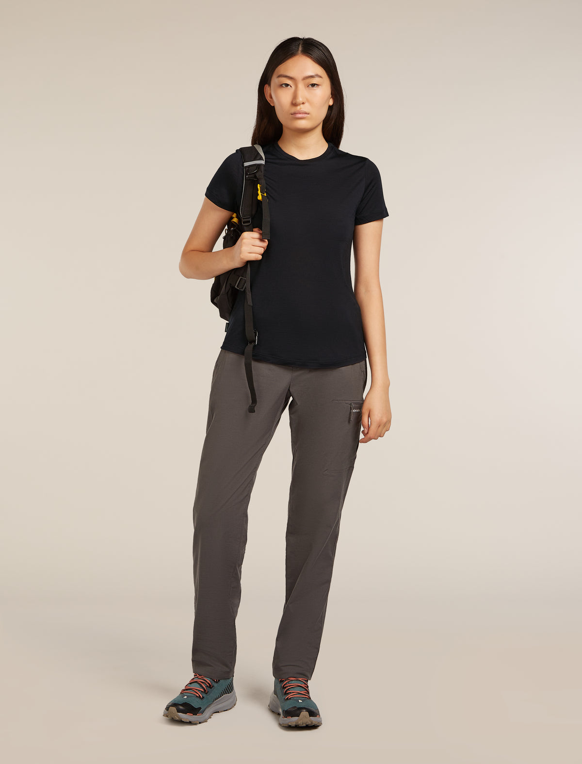 Women's Merino Blend 125 Cool-Lite™ Sphere Short Sleeve T-Shirt Black - 4