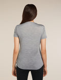 T-shirt 125 Cool-Lite™ – Sphere III en mélange de mérinos Femme Metro Heather - 2