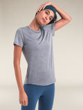 T-shirt 125 Cool-Lite™ – Sphere III en mélange de mérinos Femme Metro Heather - 6