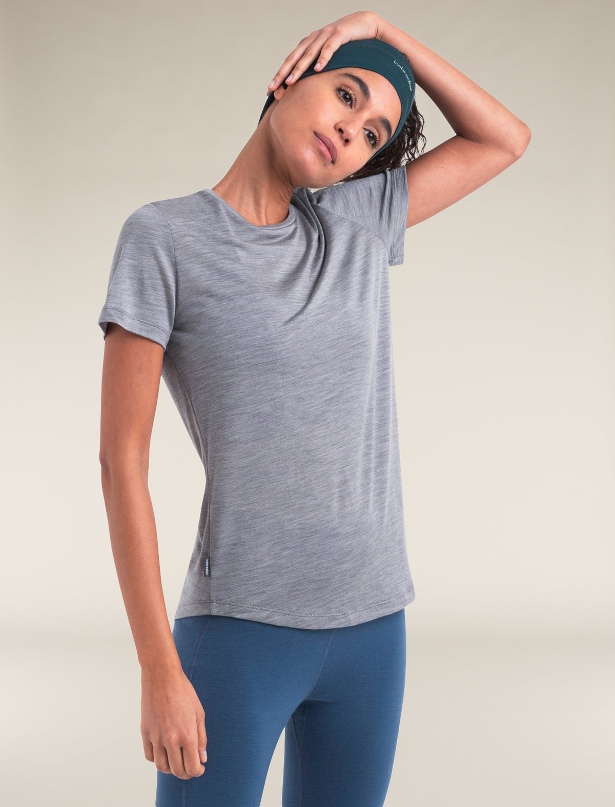 T-shirt 125 Cool-Lite™ – Sphere III en mélange de mérinos Femme Metro Heather - 6