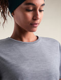 T-shirt 125 Cool-Lite™ – Sphere III en mélange de mérinos Femme Metro Heather - 7