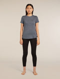 T-shirt 125 Cool-Lite™ – Sphere III en mélange de mérinos Femme Midnight Navy Heather - 3