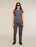 T-shirt 125 Cool-Lite™ – Sphere III en mélange de mérinos Femme Midnight Navy Heather - 4