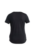 T-shirt à encolure dégagée 125 Cool-Lite™ – Sphere III en mélange de mérinos Femme Black - 9