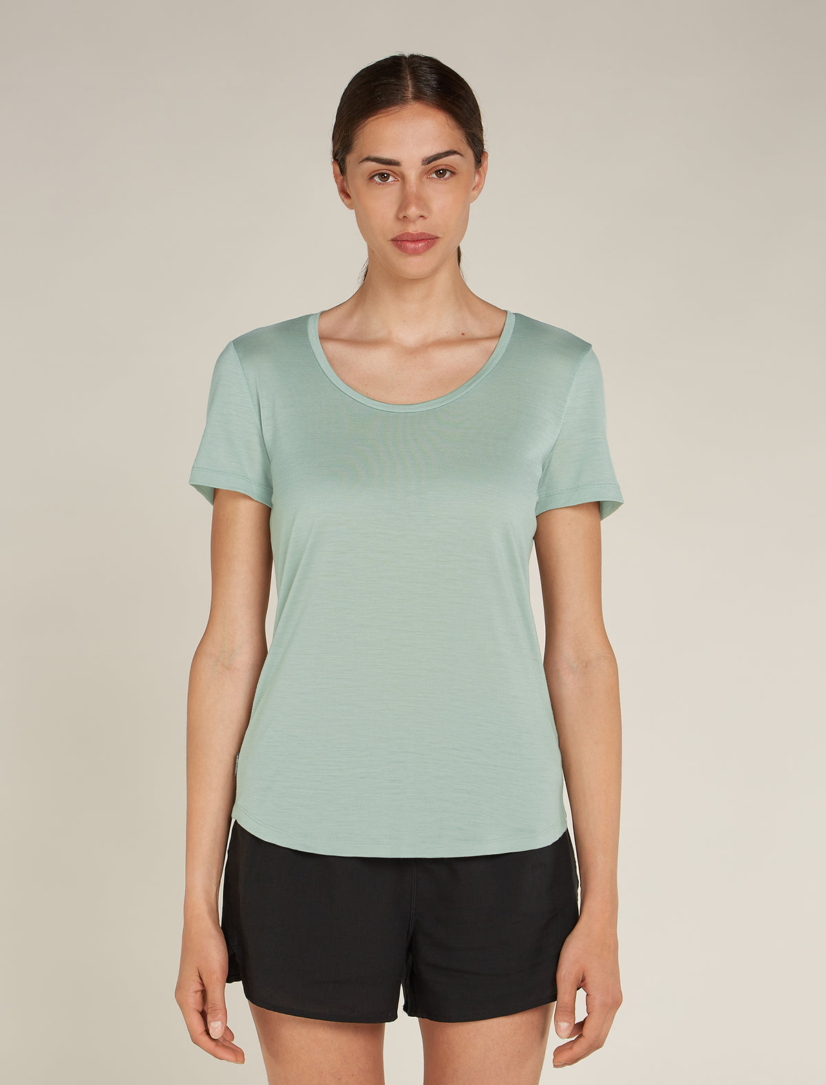 Women's Merino Blend 125 Cool-Lite™ Sphere Short Sleeve Scoop T-Shirt Moss - 1