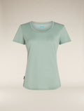 Women's Merino Blend 125 Cool-Lite™ Sphere Short Sleeve Scoop T-Shirt Moss - 6