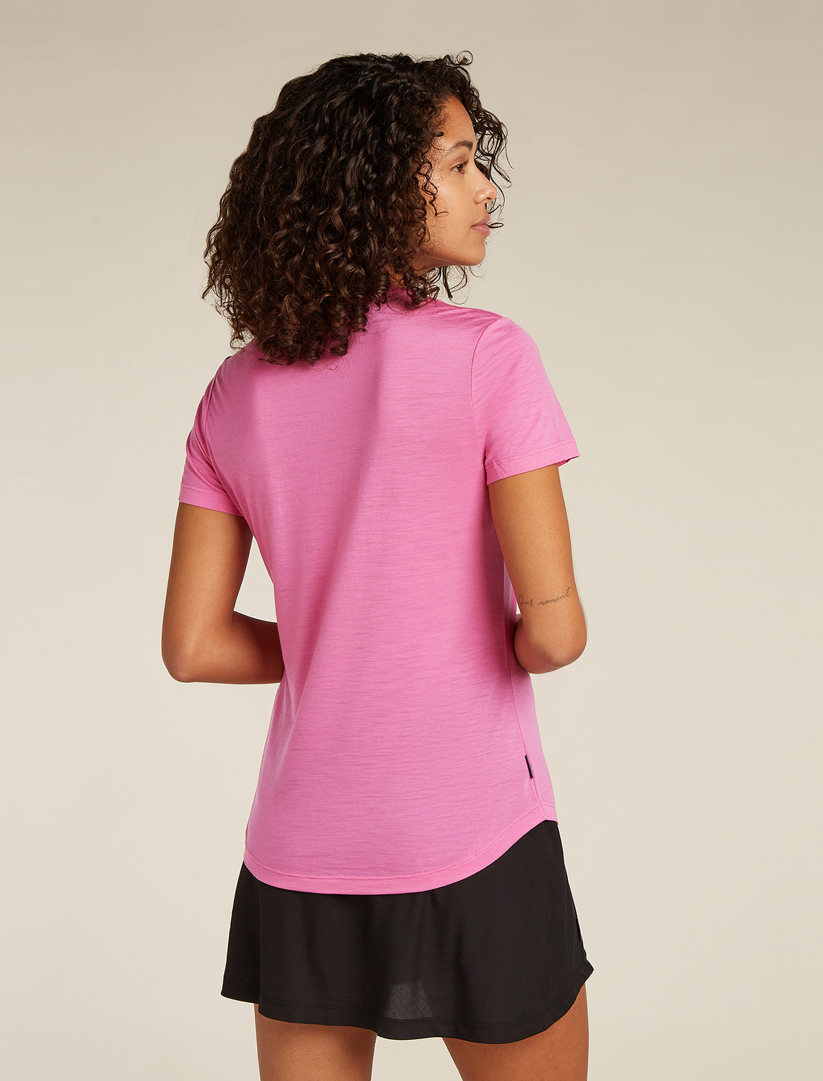 Women's Merino Blend 125 Cool-Lite™ Sphere Short Sleeve Scoop T-Shirt Pop - 2
