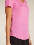 Women's Merino Blend 125 Cool-Lite™ Sphere Short Sleeve Scoop T-Shirt Pop - 5