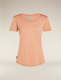 Women's Merino Blend 125 Cool-Lite™ Sphere Short Sleeve Scoop T-Shirt Desert sand - 7