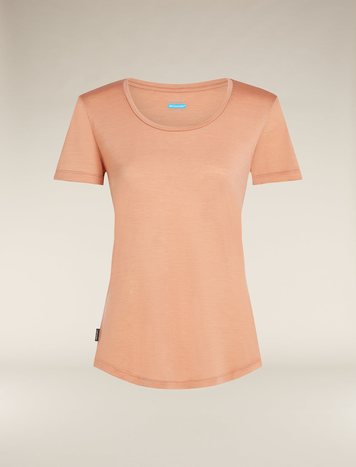 Women's Merino Blend 125 Cool-Lite™ Sphere Short Sleeve Scoop T-Shirt Desert sand - 6