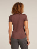 Women's Merino Blend 125 Cool-Lite™ Sphere Short Sleeve Scoop T-Shirt Carob - 2