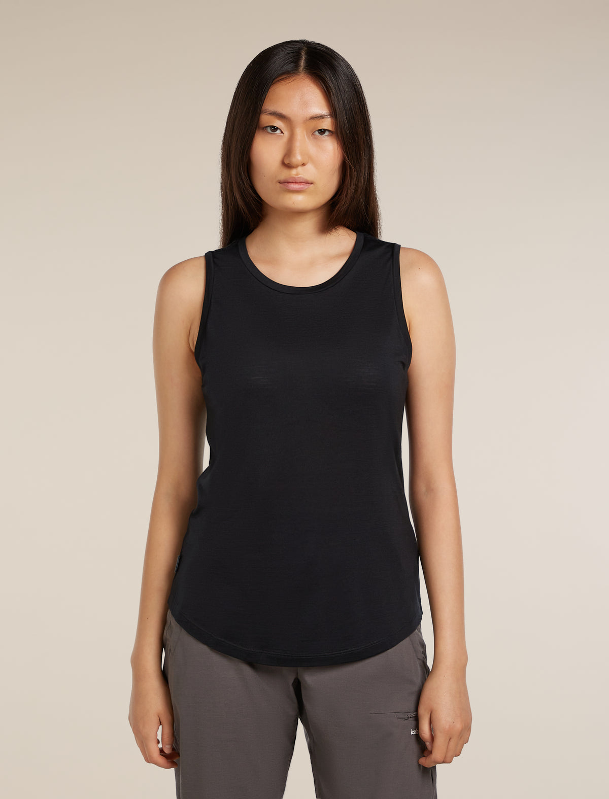 Women's Merino Blend 125 Cool-Lite™ Sphere Tank Black - 1