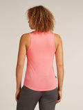 Women's Merino Blend 125 Cool-Lite™ Sphere Tank Acid pink - 2
