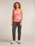 Women's Merino Blend 125 Cool-Lite™ Sphere Tank Acid pink - 3
