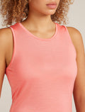 Women's Merino Blend 125 Cool-Lite™ Sphere Tank Acid pink - 5