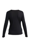 Women's Merino Blend 125 ZoneKnit™ Energy Wind Long Sleeve T-Shirt Black - 8