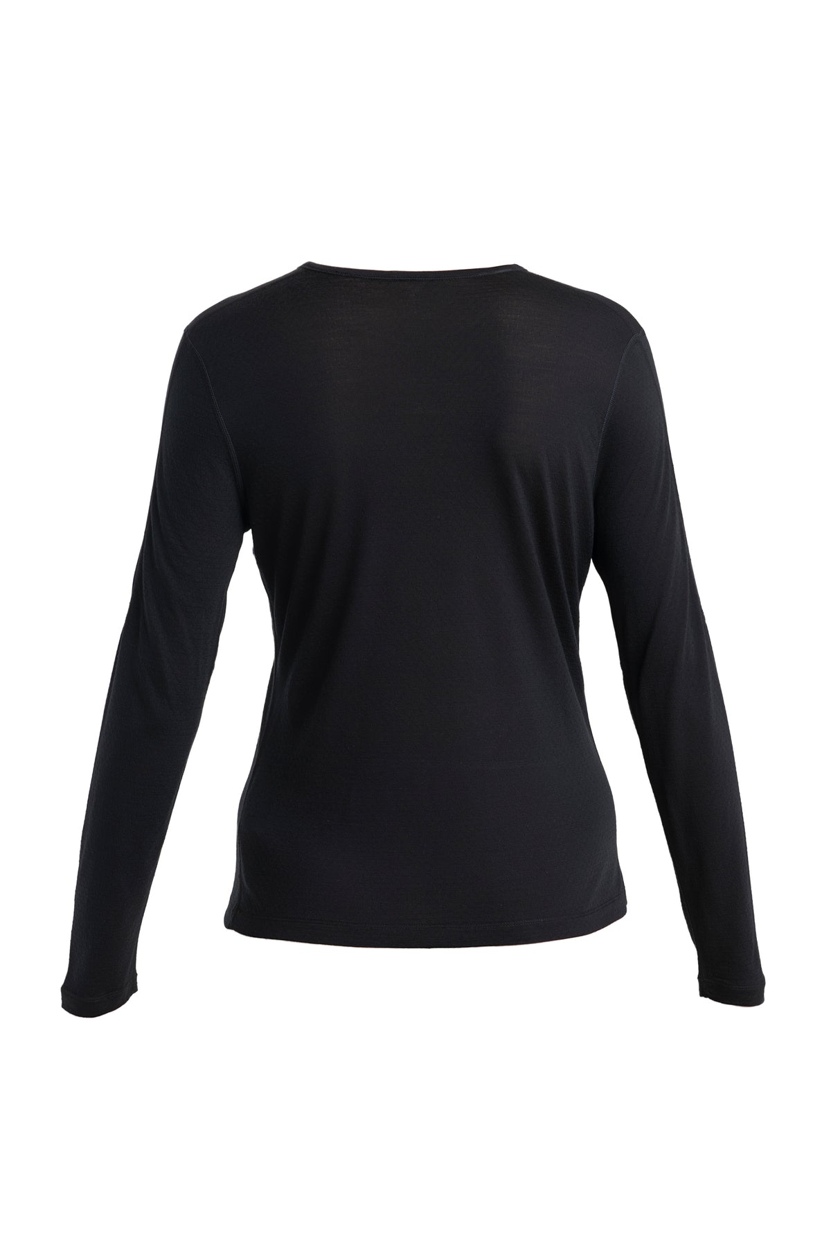 Women's Merino Blend 125 ZoneKnit™ Energy Wind Long Sleeve T-Shirt Black - 8