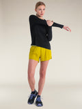 Women's Merino Blend 125 ZoneKnit™ Energy Wind Long Sleeve T-Shirt Black - 5