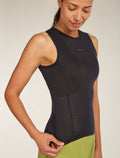 Merino Blend 75 Cool-Lite™ Featherlight™ Tank Black - 6