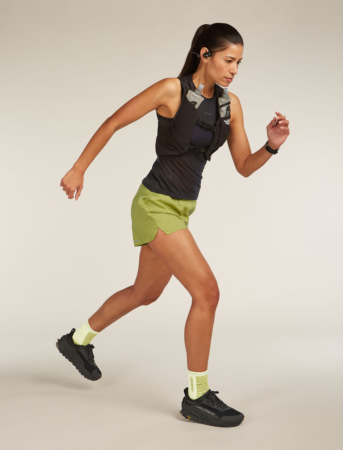 Merino Blend 75 Cool-Lite™ Featherlight™ Tank Black - 4