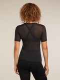 Merino Blend 75 Cool-Lite™ Featherlight™ Short Sleeve T-Shirt Black - 2