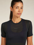 Merino Blend 75 Cool-Lite™ Featherlight™ Short Sleeve T-Shirt Black - 5