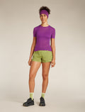 Ras du cou isotherme à manches courtes 75 Cool-Lite™ Ultralight en mélange de mérinos Femme Passion - 1