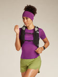 Ras du cou isotherme à manches courtes 75 Cool-Lite™ Ultralight en mélange de mérinos Femme Passion - 4