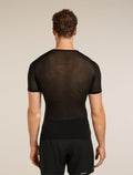 T-shirt col rond isotherme à manches courtes 75 Cool-Lite™ Featherlight en mélange de mérinos Homme Black - 2
