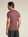 T-shirt col rond isotherme à manches courtes 75 Cool-Lite™ Featherlight en mélange de mérinos Homme Carob - 2