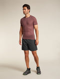 T-shirt col rond isotherme à manches courtes 75 Cool-Lite™ Featherlight en mélange de mérinos Homme Carob - 3