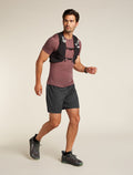T-shirt col rond isotherme à manches courtes 75 Cool-Lite™ Featherlight en mélange de mérinos Homme Carob - 4