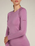 Women's Merino Blend 260 ZoneKnit™ Seamless Long Sleeve Crewe Thermal Top Deco - 5