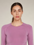 Women's Merino Blend 260 ZoneKnit™ Seamless Long Sleeve Crewe Thermal Top Deco - 7