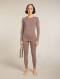 Women's Merino Blend 260 ZoneKnit™ Seamless Long Sleeve Crewe Thermal Top Summit - 4
