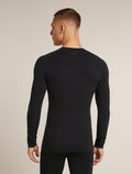 Ras du cou isotherme à manches longues 260 ZoneKnit™ Seamless en mélange de mérinos Men's Black - 2