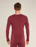 Men's Merino Blend 260 ZoneKnit™ Seamless  Long Sleeve Crewe Thermal Top Port - 4