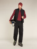 Men's Merino Blend 260 ZoneKnit™ Seamless  Long Sleeve Crewe Thermal Top Port - 6