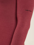 Men's Merino Blend 260 ZoneKnit™ Seamless  Long Sleeve Crewe Thermal Top Port - 8