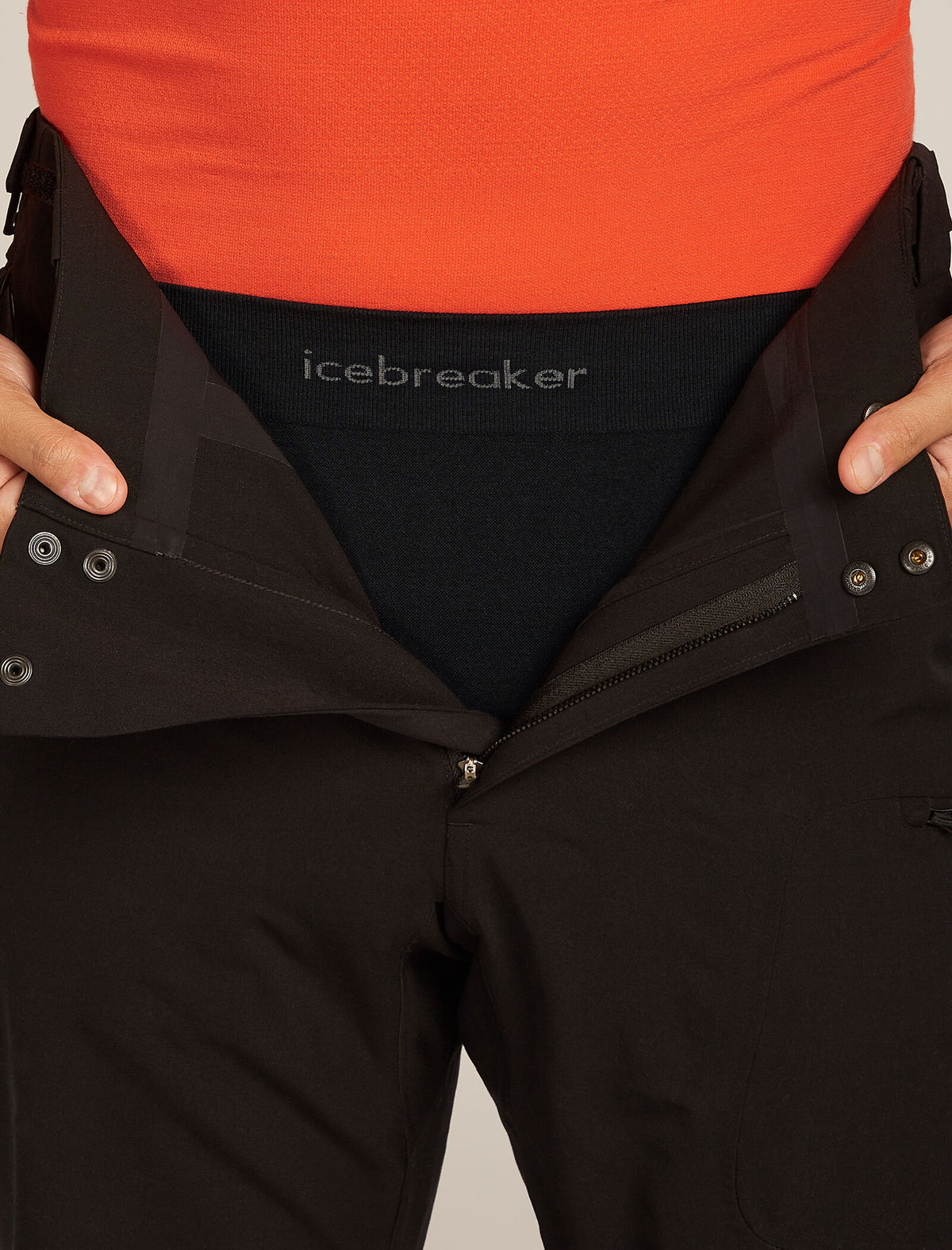 Collant isotherme 3/4 260 Zoneknit™ Seamless, 18 po, en mélange de mérinos Men's Black - 4
