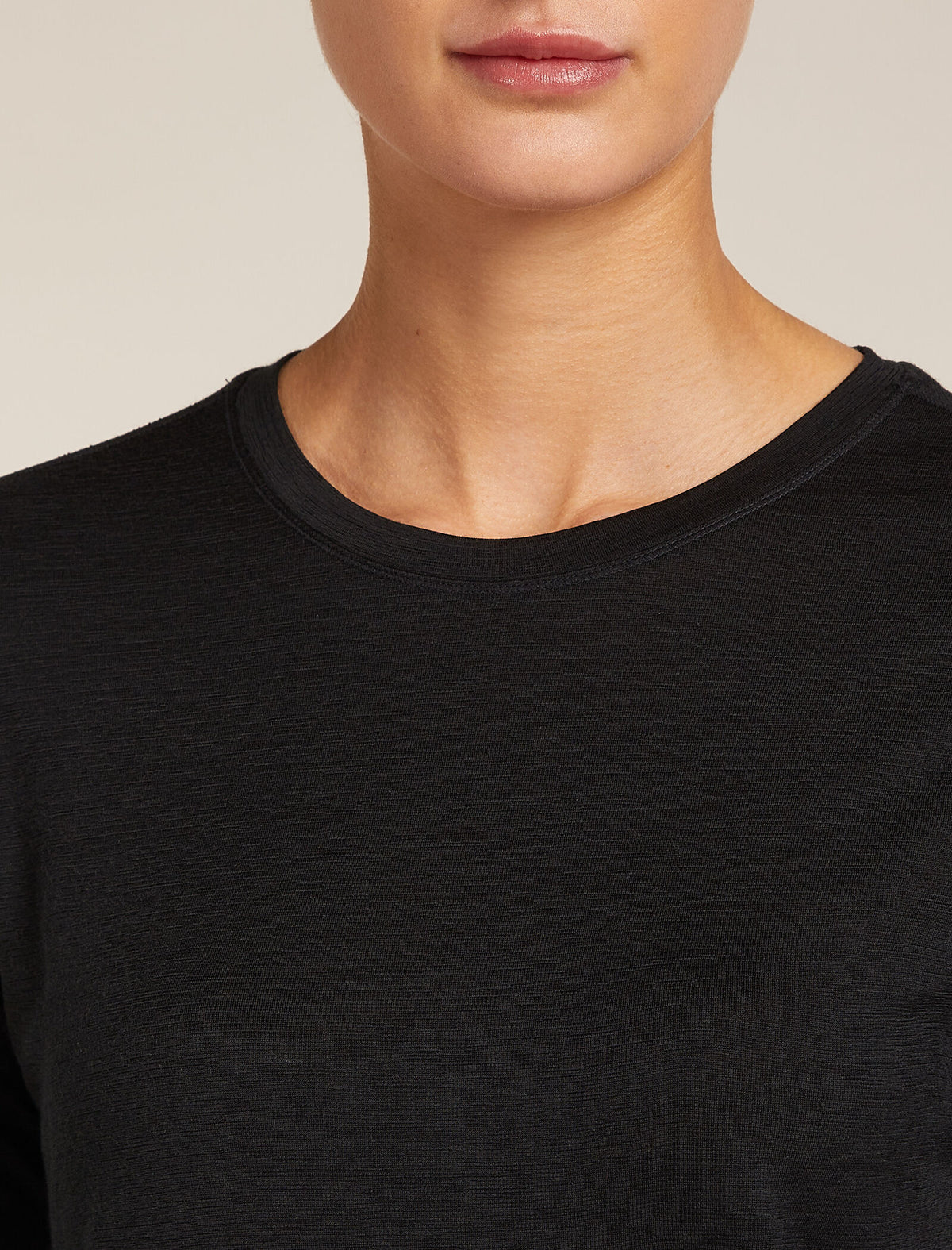 T-shirt à manches longues Ace en MerinoFine™ 150 Women's Black - 6