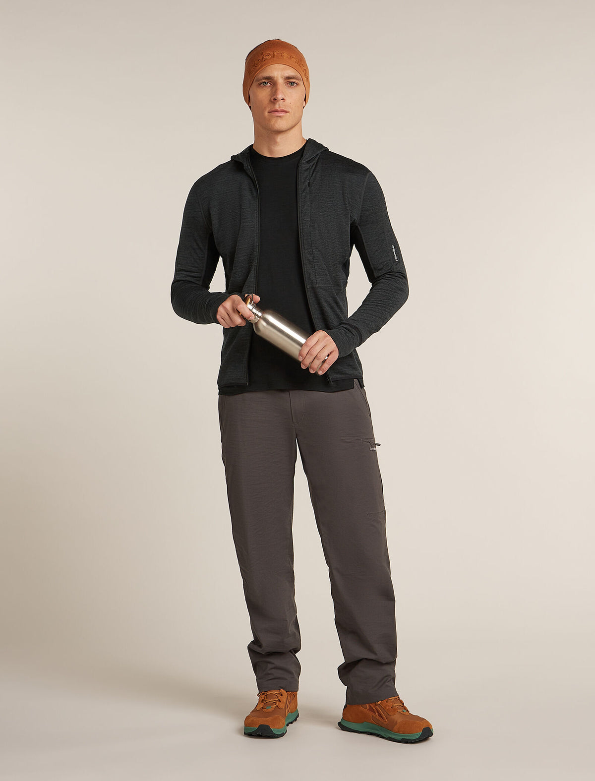 T-shirt à manches longues Ace MerinoFine™ 150 Homme Black - 4